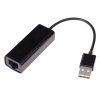 Адаптер USB Ethernet Кабель-адаптер USB2.0 -> RJ45 10/100 Мбит/с, 10см. 5bites UA2-45-02BK