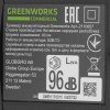Триммер аккумуляторный GreenWorks GD82LTk5, 82V, 40 см, бесщеточный, с 1хАКБ 5 А·ч и ЗУ (2110607UB)