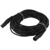 Кабель GCR 15.0m микрофонный XLR M/XLR F , черный, AL case черный, GCR-53376