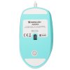 Мышь проводная Defender Azora MB-241 голубой, 1200 dpi, USB, кнопки - 3