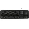 Комплект клавиатура + мышь проводной Гарнизон GKS-122, 104кл+3кн, 1000 DPI, 1.8м, черный