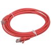 Патч-корд Suprlan 10-0154 UTP RJ-45 вил.-вилка RJ-45 кат.5E 3м красный LSZH 24AWG
