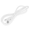 Кабель HOCO (6931474783264) силикон 1м USB 3.0A PD 60W для Type-C Type-C белый 1 м