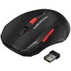 Мышь беспроводная Nakatomi MRON-07U черный, 1600 dpi, радиоканал, USB, кнопки - 5