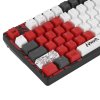 Клавиатура беспроводная A4Tech Bloody WS87 Naraka USB, Bluetooth/Радиоканал черный/красный