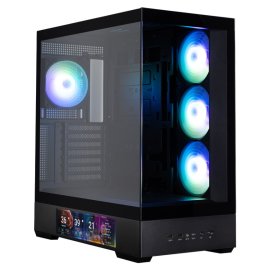 Компьютерный корпус ExeGate EX268691RUS Компьютерный корпус MiniITX ExeGate MI-207 Black, miniITX/mATX, (M450, 80мм), 2*USB, Audio