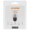 Адаптер USB Digma D-BT502 Bluetooth 5.0+EDR class 1.5 20м черный
