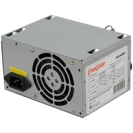 Блок питания ExeGate Special AAA400 (ES259590RUS-PC), 400Вт, 80мм, серебряный