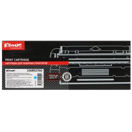 Картридж лазерный Xerox 106R02760 голубой для Phaser 6020/22/WC 6025/27 (1000 стр.)(Channels)