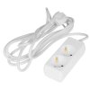 Удлинитель 2х3 м с заземл. 16А IP20 У02 2P+PE ИЭК WYP10-16-02-03-Z-N