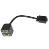 Разветвитель HDMI Cablexpert DSP-2PH4-002, HD19F/2x19F, 1 компьютер => 2 монитора, пасcивный, Full-HD, 3D, 1.4v