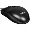 Мышь проводная Acer OMW300 черный, 1200 dpi, USB, кнопки - 3
