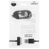Кабель Gembird/Cablexpert CC-USB-AP1MB AM/Apple для iPad/iPhone/iPod, 1м черный, пакет