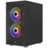 Компьютерный корпус Aerocool / Formula Graphite-G-BK-v2 черный без БП ATX 3x140мм 2xUSB 3.0 audio
