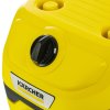 Строительный пылесос Karcher WD 2 V-15/4/18 желтый, 180/1000 Вт, уборка сухая/влажная, пылесборник мешок/контейнер, 15 л