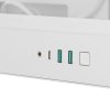 Компьютерный корпус Deepcool CH780 WH белый без БП ATX 2x120мм 1x140мм 2xUSB 3.0 audio bott PSU
