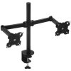 Кронштейн ONKRON D221E для двух мониторов 13"-32" настольный, черный
