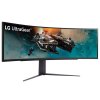 Монитор 49" LG UltraGear 49GR85DC-B VA 5120x1440, 240 Гц, 1 мс, 32:9, 450 кд/м2, 2xHDMI, 1xDP, изогнутый, черный