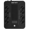 Источник бесперебойного питания SMARTWATT UPS SAFE PRO LCD 600 Line-interactive 600VA/360W Brick (Euro x8, USB, RJ11/RJ45 protection, LCD, 275x210x9