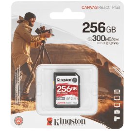Флеш карта SDXC 256Gb Kingston SDG4/256Gb Canvas Go! Plus V30