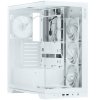 Компьютерный корпус XPG INVADER X WHITE (INVADERXMT-WHCWW) Mid-Tower Gaming ATX PC Case with Panoramic View, Tempered Glass Panels, and RGb Lighting Black