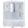 Компьютерный корпус 1STPLAYER MIKU Mi7-A белый/ATX/3x120мм LED fans/Mi7-A-WH-2F1R-W-1F1-W
