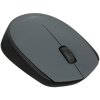 Комплект клавиатура+мышь Logitech MK235 беспроводной, USB, 1000 DPI, серый (заводская гравировка)