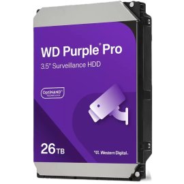 Жесткий диск WD SATA-III 26TB WD260PURP Purple Pro (7200rpm) 512Mb 3.5"
