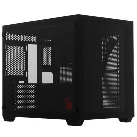 Компьютерный корпус Miditower ExeGate UN-604 Black, ATX, (UN400, 120мм) 2*USB+2*USB 3.0, Audio