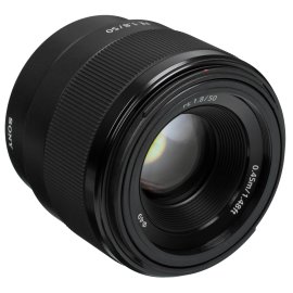 Объектив Sony SEL50F18F.SYX, 50 мм, f/1.8, фикс-объектив, компактный светосильный стандартный объектив с асферическим элементом, Sony E (FE), черный