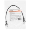 Патч-корд U/UTP Rexant CAT 5e, RJ45-RJ45, 26AWG, ZH нг(А)-HF, черный, 0,3 м