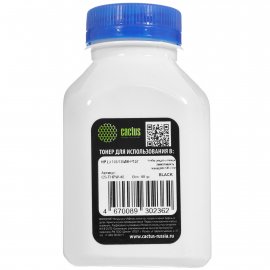 Тонер Cactus CS-THPW-40 черный флакон 40гр. для принтера HP LJ 107/135/MFP137/408/MFP432
