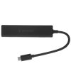 Концентратор USB 3.0 Gembird UHB-C364, 4 порта, Type-C, с доп питанием