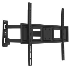 Потолочный кронштейн ONKRON N1L для телевизора 32"-80" потолочный телескопический, черный