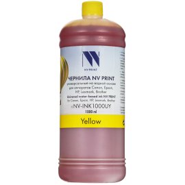 Чернила NVPrint NV-INK500U Yellow универсальные на водной основе для аппаратов Сanon/Epson/НР/Lexmark (500 ml) (Китай)