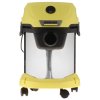 Строительный пылесос Karcher WD 3 S V-17/4/20 желтый, 1000 Вт, уборка сухая/сбор воды, пылесборник мешок/контейнер, 17 л