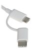 USB-кабель Xiaomi Mi 2-in-1 USB Cable Micro-USB to Type-C (30cm)