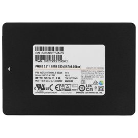 Накопитель SSD Samsung PM883, 1920Gb, SATA III, R/W 550/520
