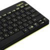 Комплект клавиатура+мышь Logitech MK240 Nano беспроводной, USB, 1000 DPI, чёрный