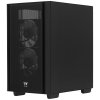 Корпус Thermaltake Versa H16 TG ARGB черный без БП mATX 11x120mm 7x140mm 2xUSB3.0 audio bott PSU