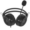 Наушники с микрофоном A4Tech HU-30 черный 2м накладные USB оголовье