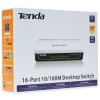 Коммутатор Tenda TEG1016G 16-Port 10/100/1000 Gigabit Switch 19"