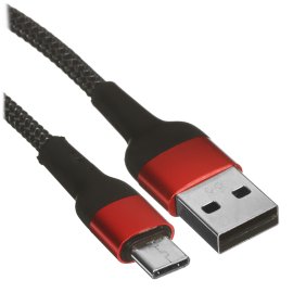 Кабель PERFEO для iPhone, USB - 8 PIN (Lightning), угловой, черный, длина 1 м, бокс (I4315)