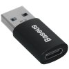Переходник BASEUS Ingenuity Series Mini OTG, USB-A 3.1- Type-C, черный