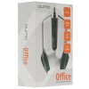 Мышь проводная Qumo Office M14 черный, 1000 dpi, USB, кнопки - 3