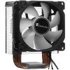 Кулер для процессора JONSBO CR-1400 ARGb (160W, 4-pin PWM, 126мм, Al/Cu, 4x6мм, ARGb, 1x92мм, 36.0CFM, 30.5dBA, 2300RPM, S: 1700/1200/115X, AM4/AM5 черный)