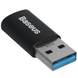 Переходник BASEUS Ingenuity Series Mini OTG, USB-A 3.1- Type-C, черный