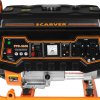 Электрогенератор бензиновый Carver PPG-3600, 2.8 кВт, 67 дБ, 40 кг
