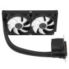 Система жидкостного охлаждения Corsair NAUTILUS 240 ARGB (240мм, черный, ARGB/ Fans: 2x120мм, 74.37CFM, 34dBA, 2100RPM/ S: 1851, 1700, AM5, AM4)