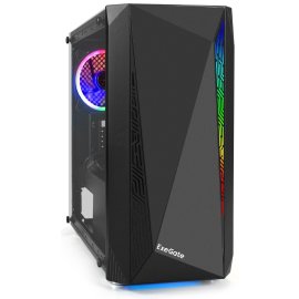 Компьютерный корпус Bloody BD-CC101 черный без БП mATX 1x80мм 1x92мм 2x120мм 2xUSB 2.0 1xUSB 3.0 audio